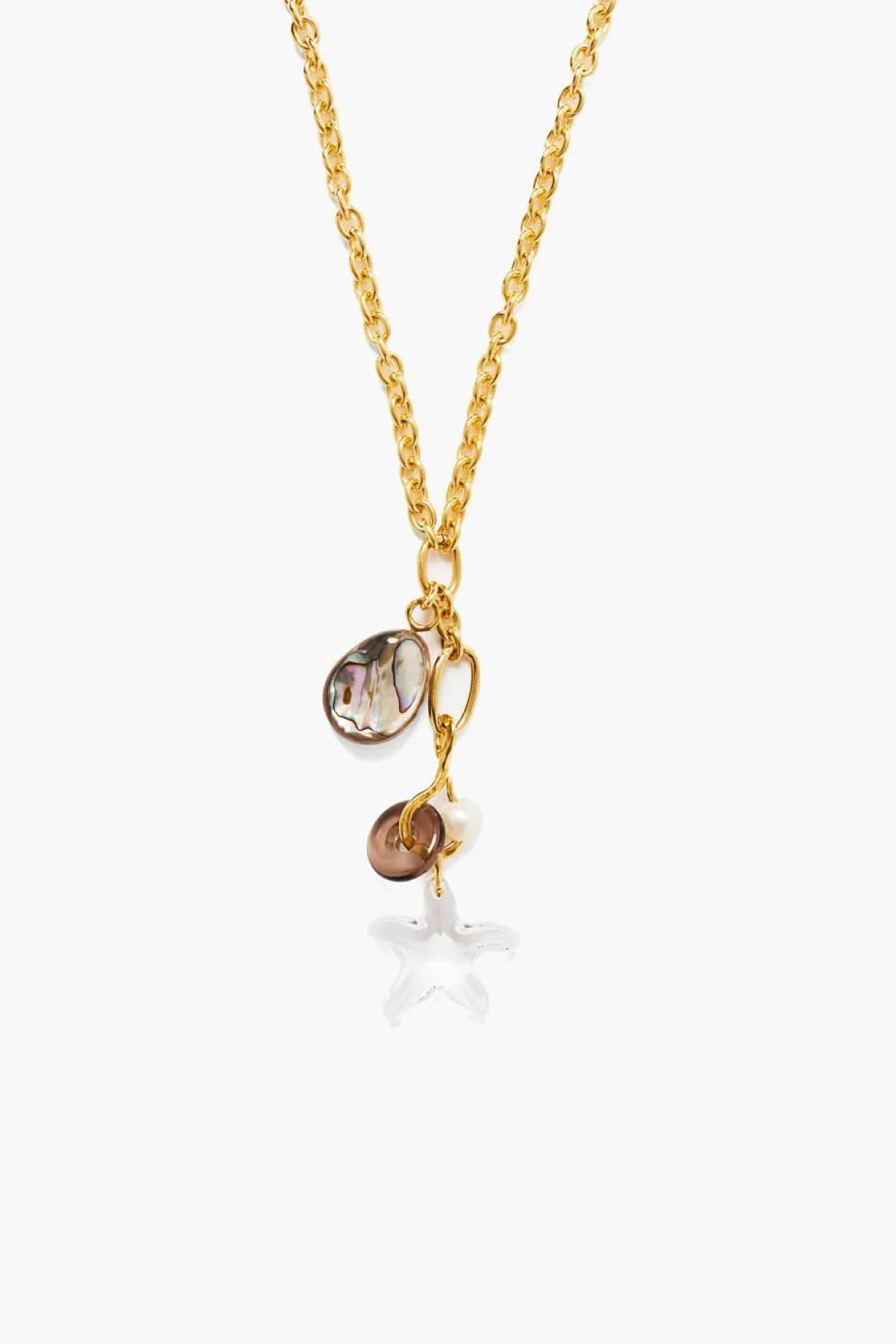 Abalone Charm Necklace