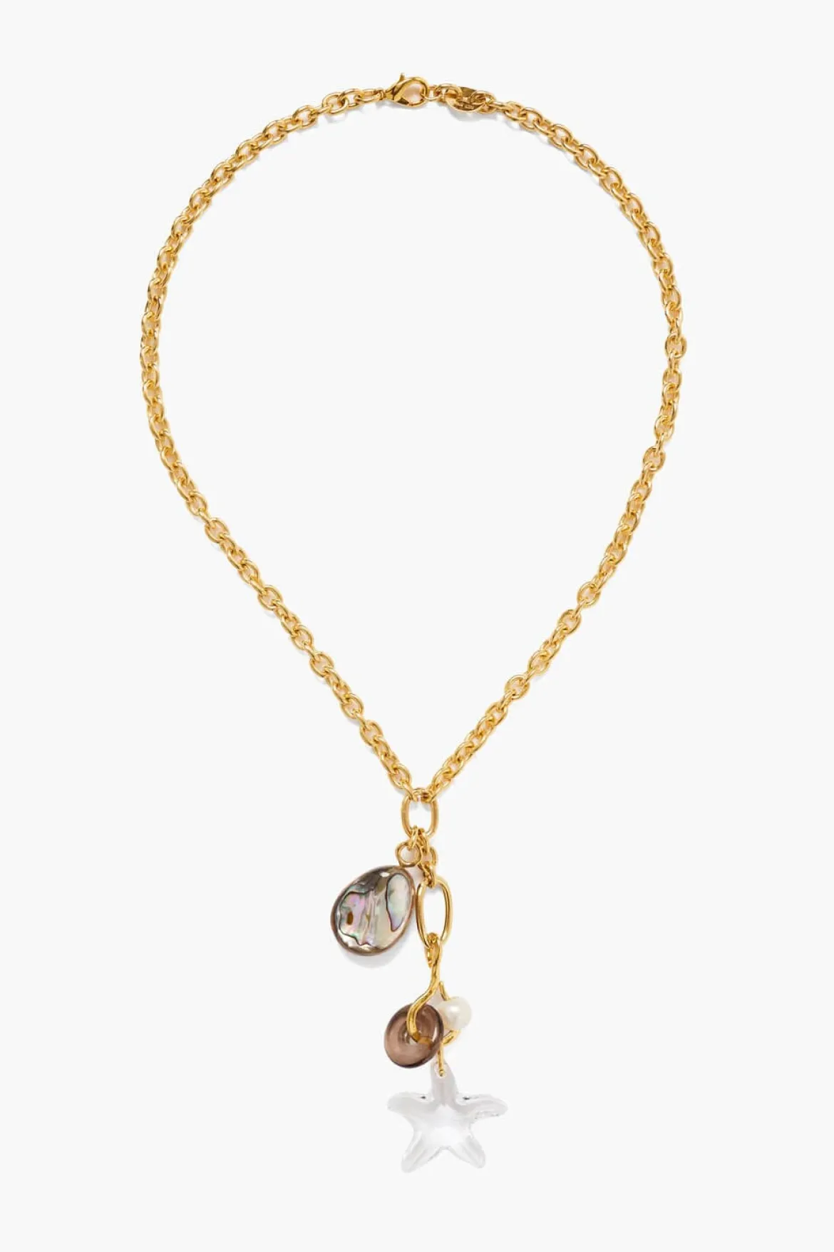 Abalone Charm Necklace