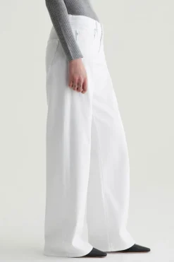 Adria Low-Rise Wide Leg Jeans