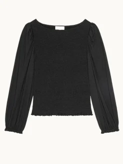 Aidan Smocked Blouse