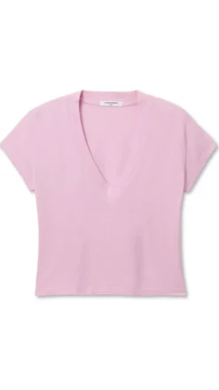 Alanis Recycled V-neck Tee