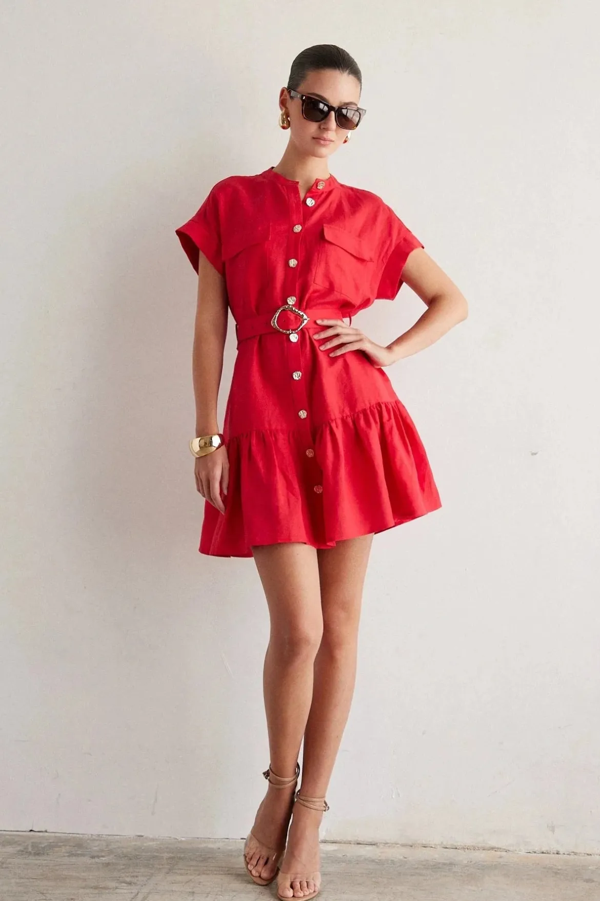 Albany Linen Dress