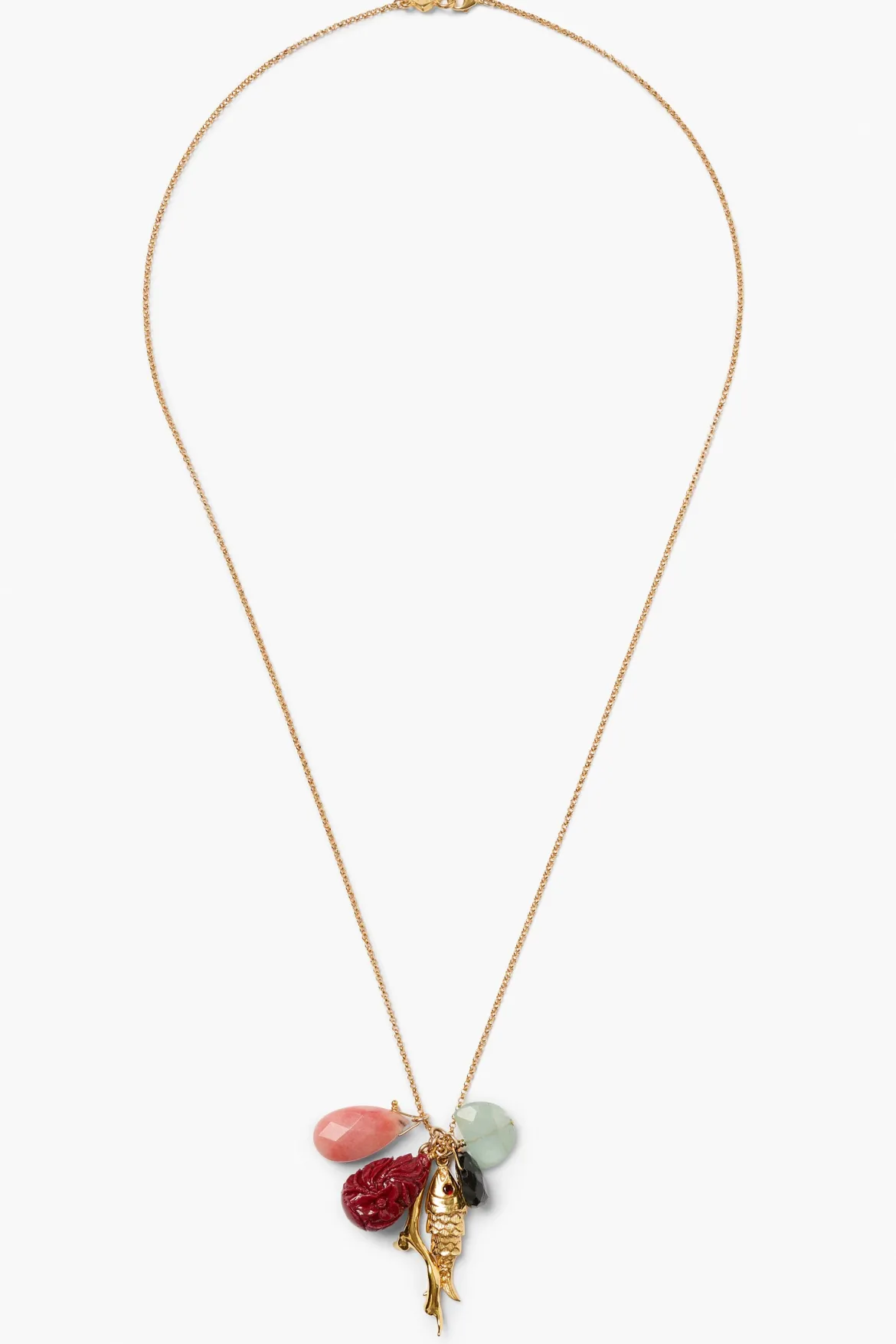 Anemone Charm Necklace