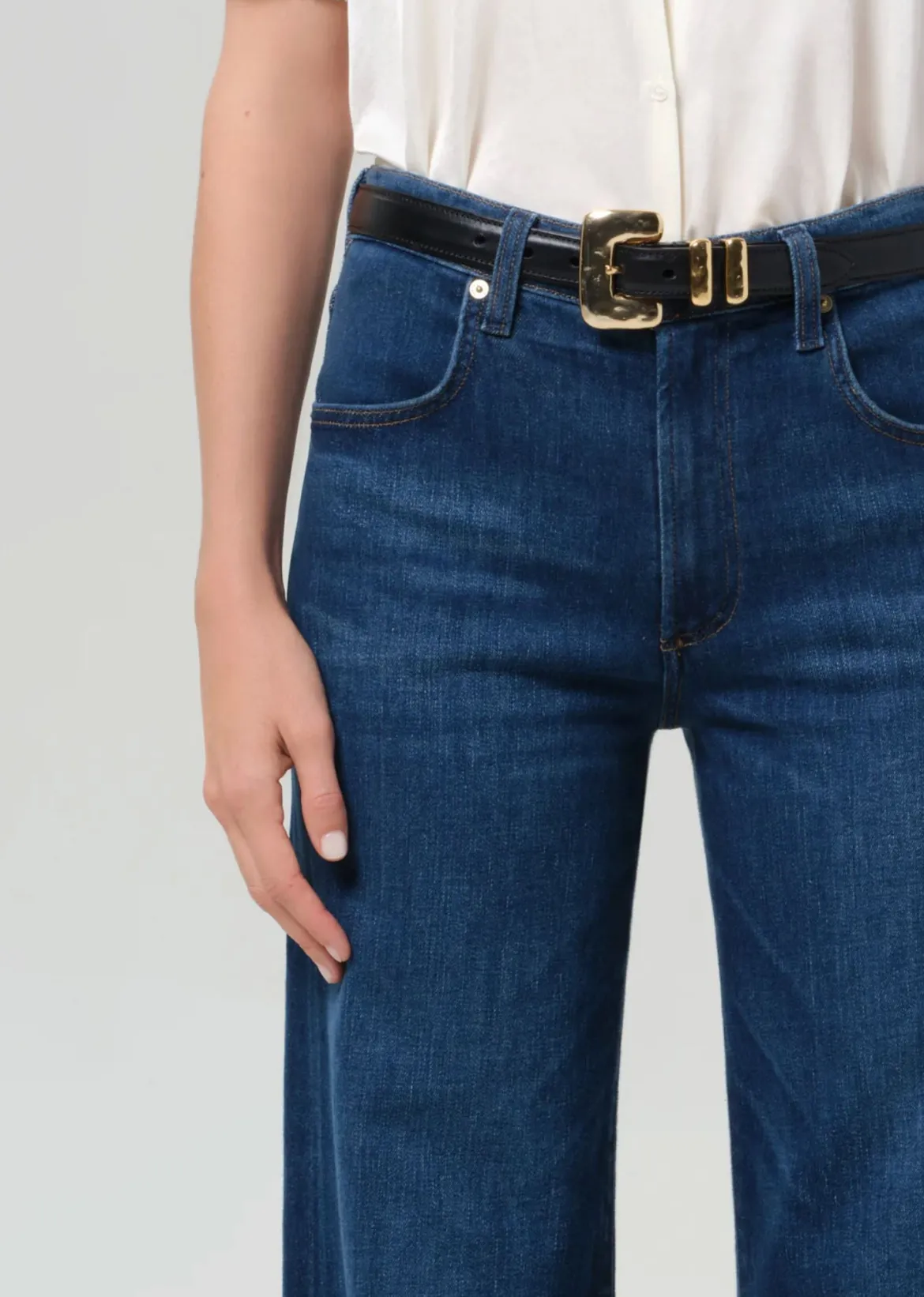 Annina 33" Jeans in Pierre