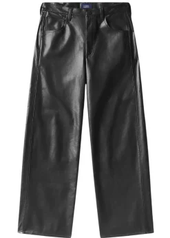 Ayla Baggy Leather Jeans