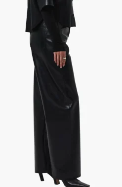 Ayla Baggy Leather Jeans