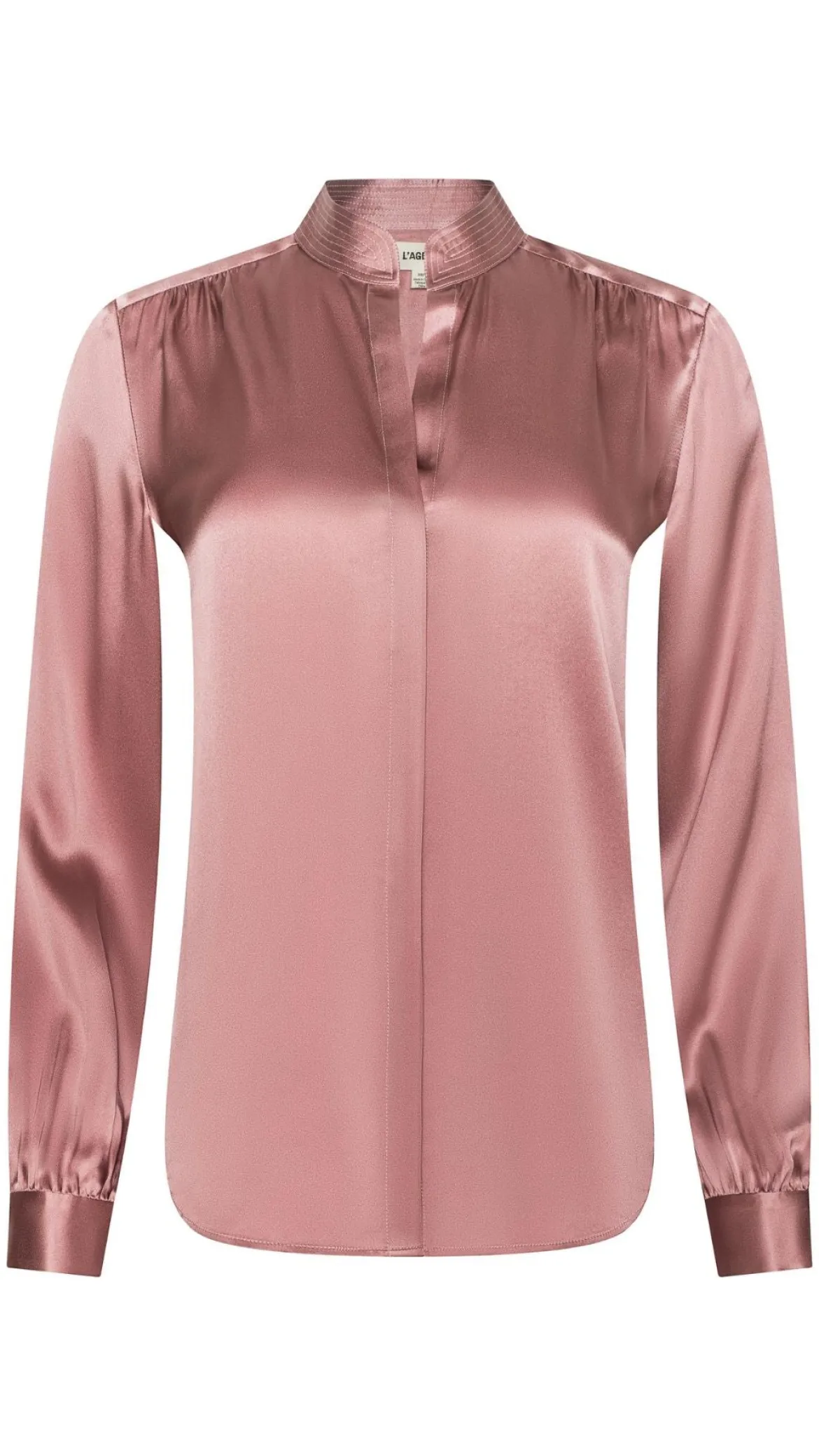 Bianca Band Collar Blouse