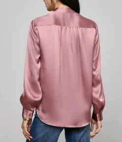 Bianca Band Collar Blouse