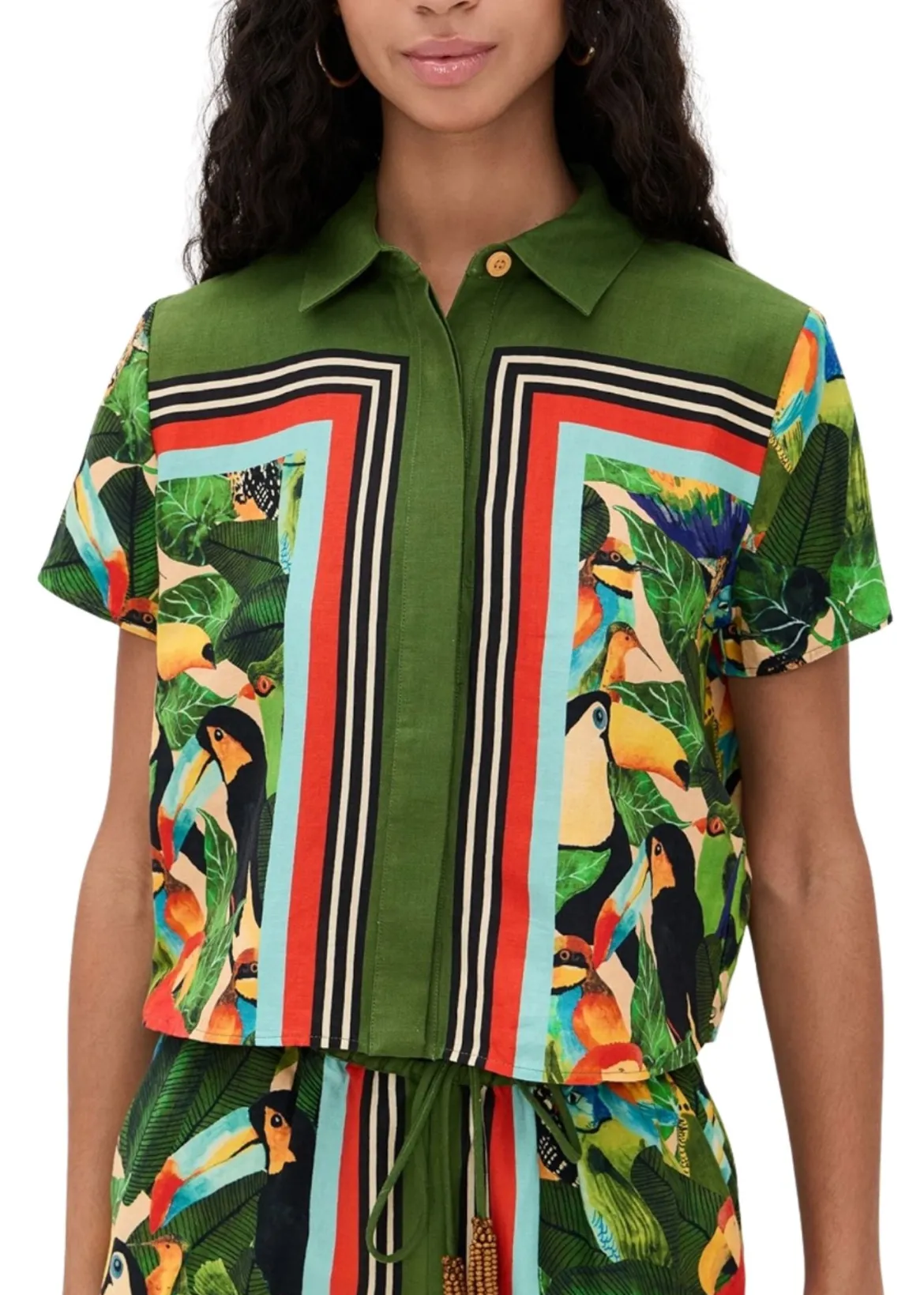 Bird Leaves Shirt