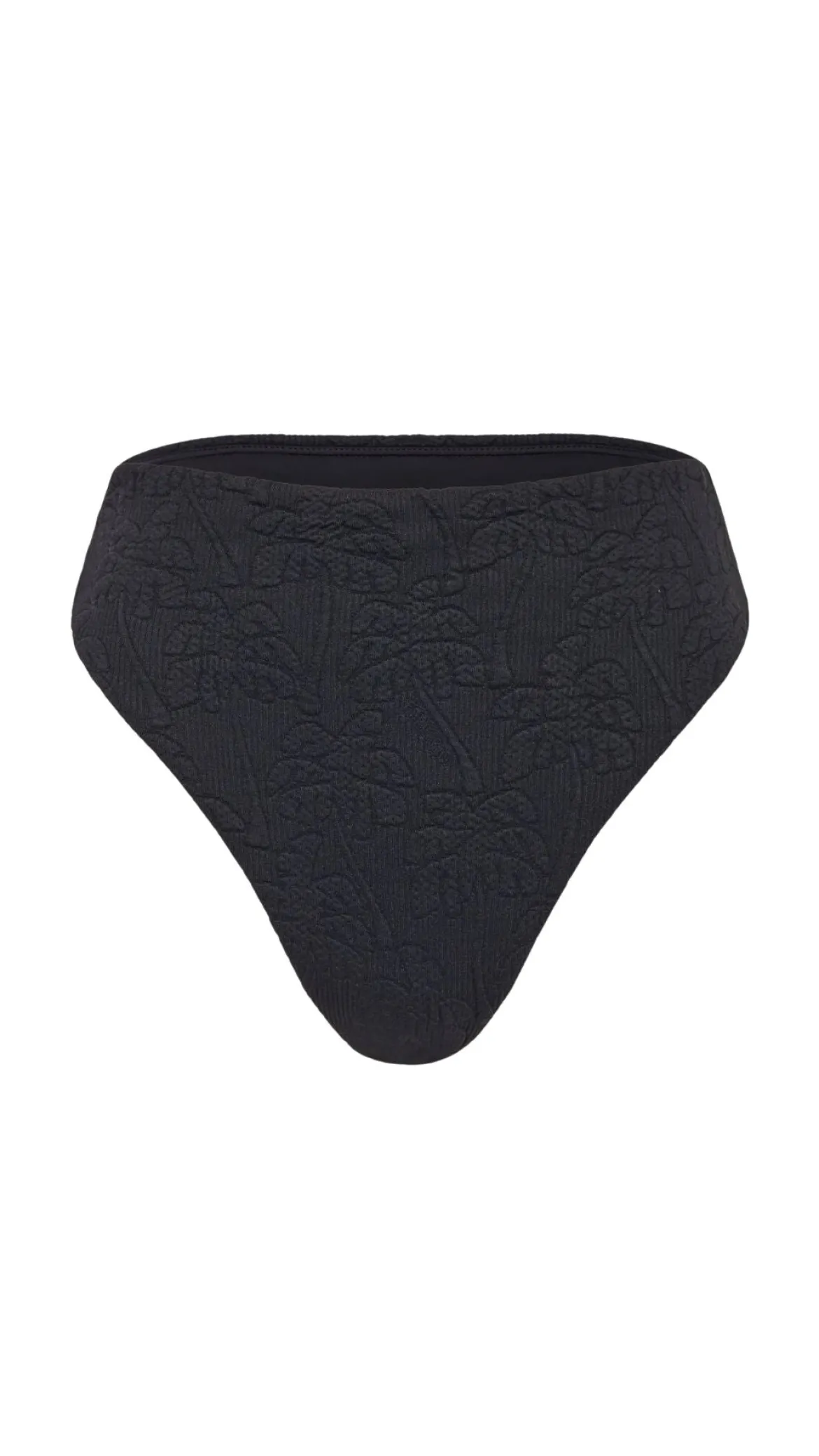 Black Palm Trees Bikini Bottom