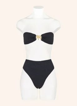 Black Palm Trees Bikini Bottom