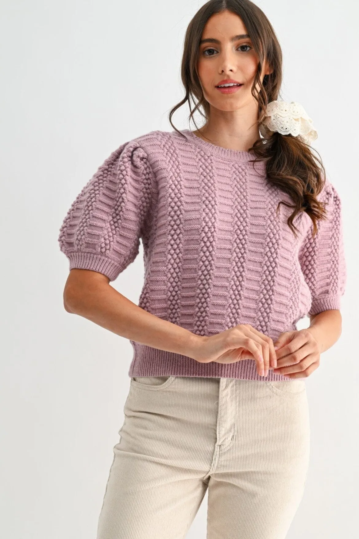 Cameron Puff Sleeve Sweater