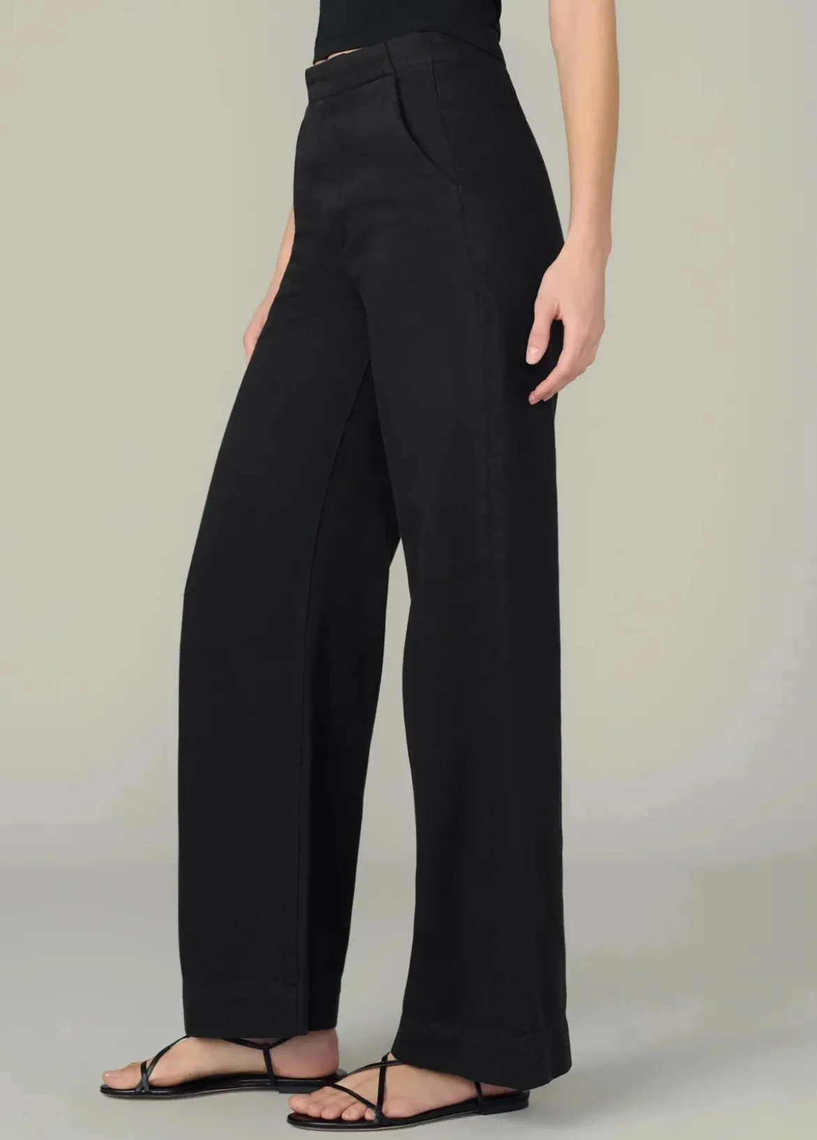 Clean Denim Trouser