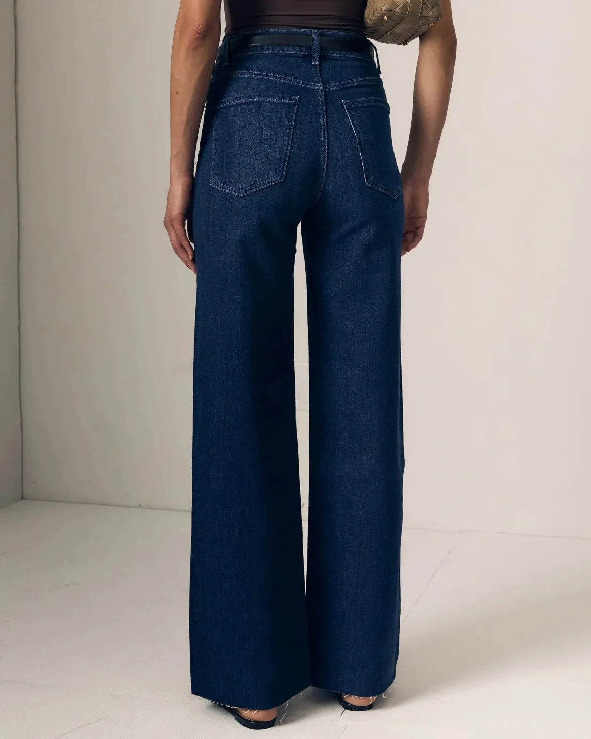 Column High Rise Jeans