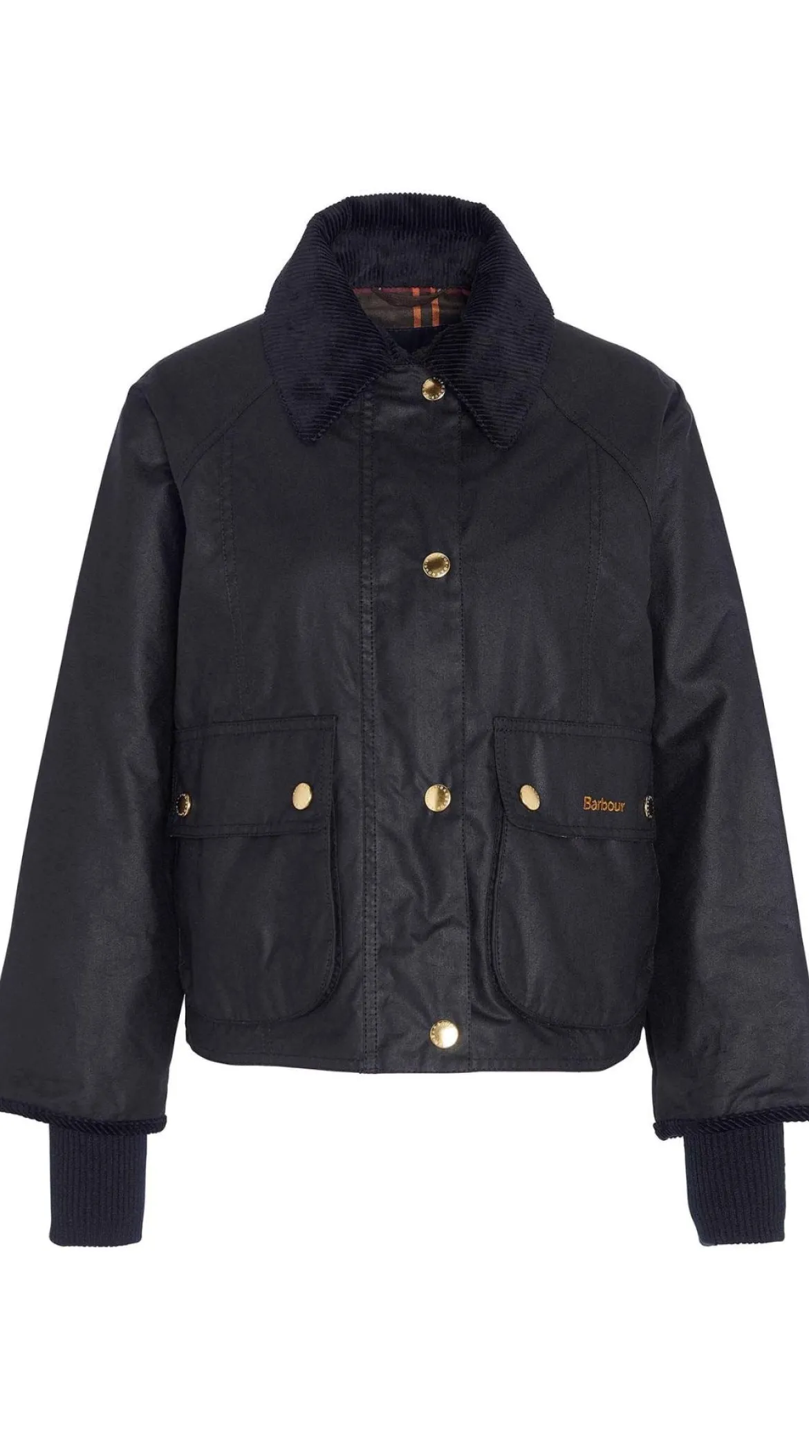 Cropped Beadnell Waxed Jacket