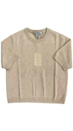 Cropped Short Sleeve Crew