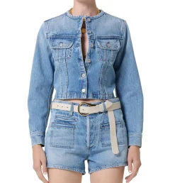 Devin Collarless Jacket