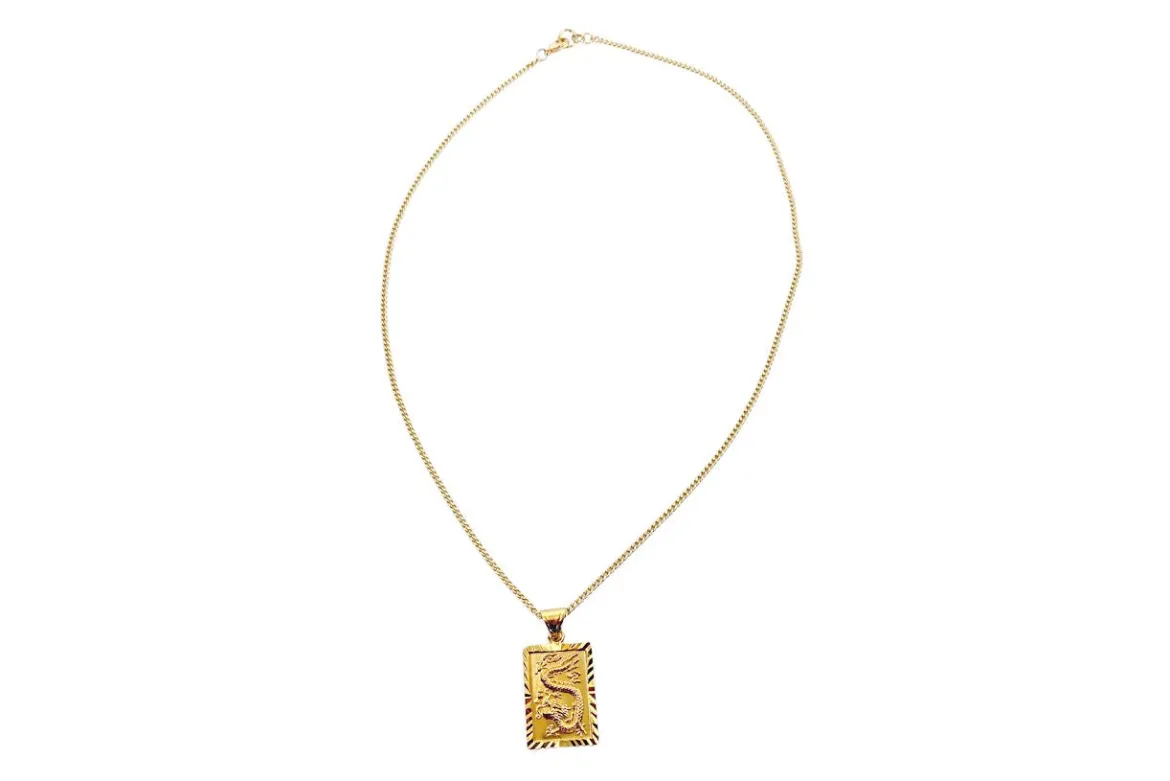 Dragon Tag Necklace