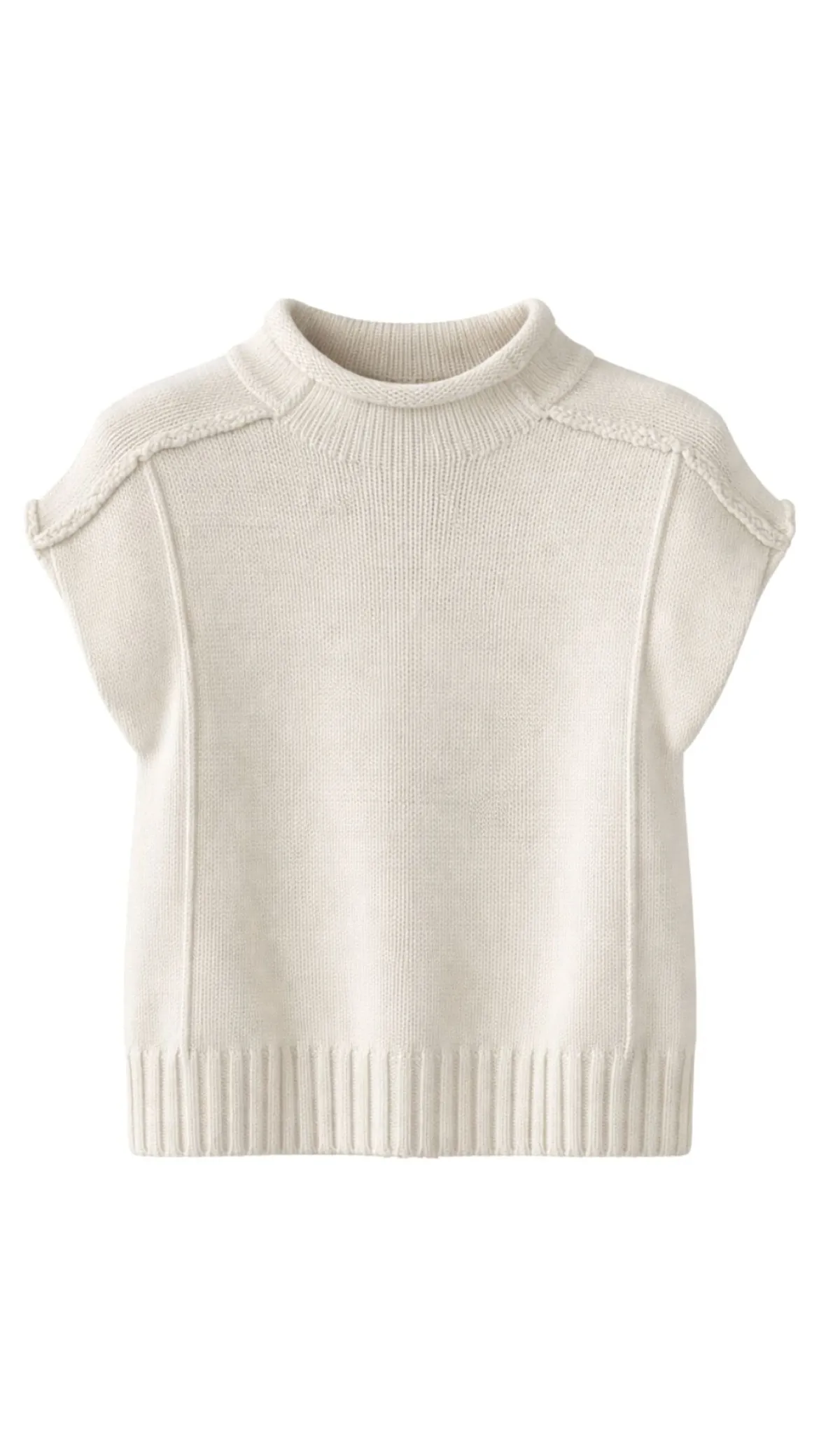 Emmie Mock Neck Vest