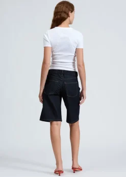 Essential Rib Short Sleeve Crew