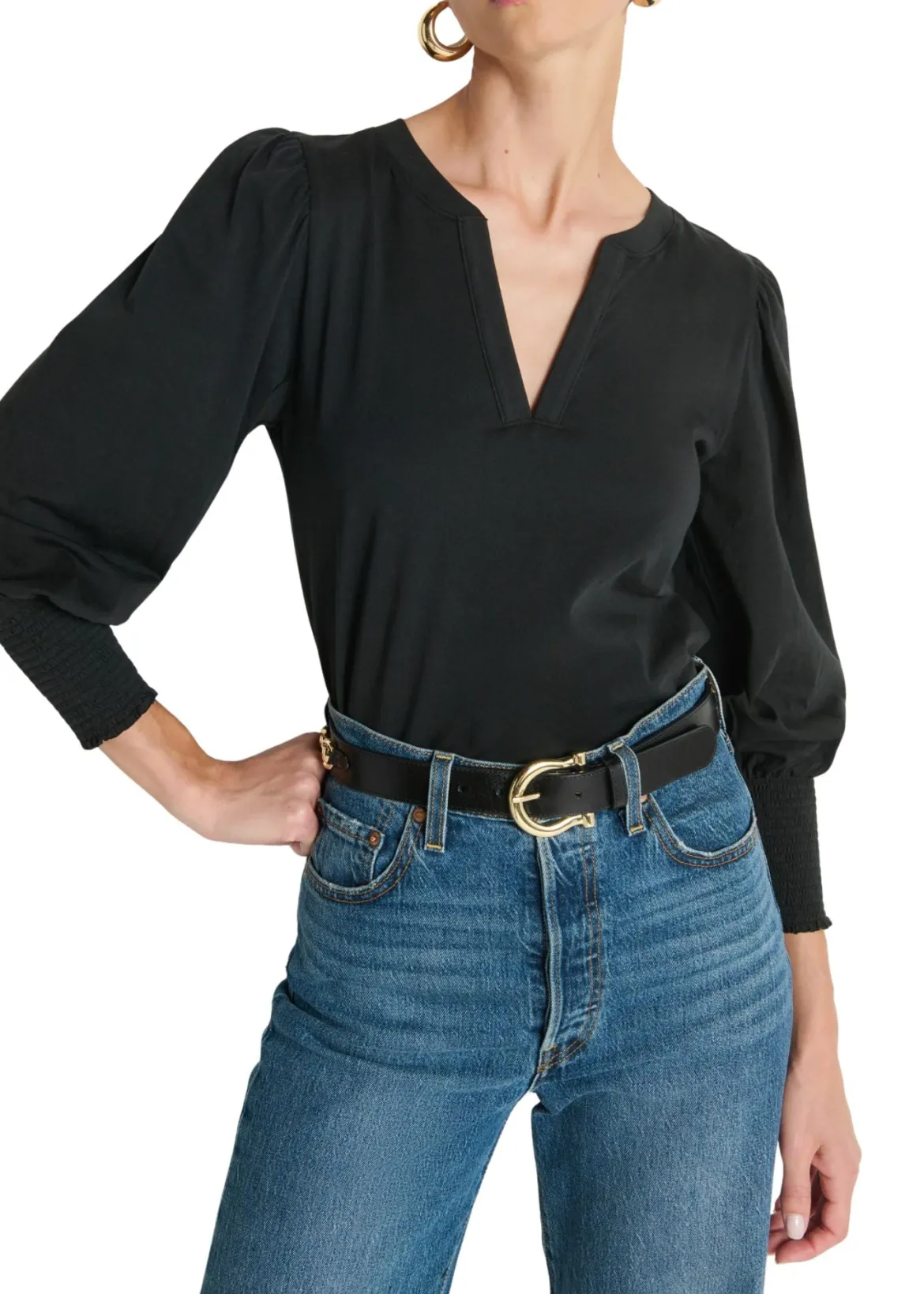 Flora Peasant Tee
