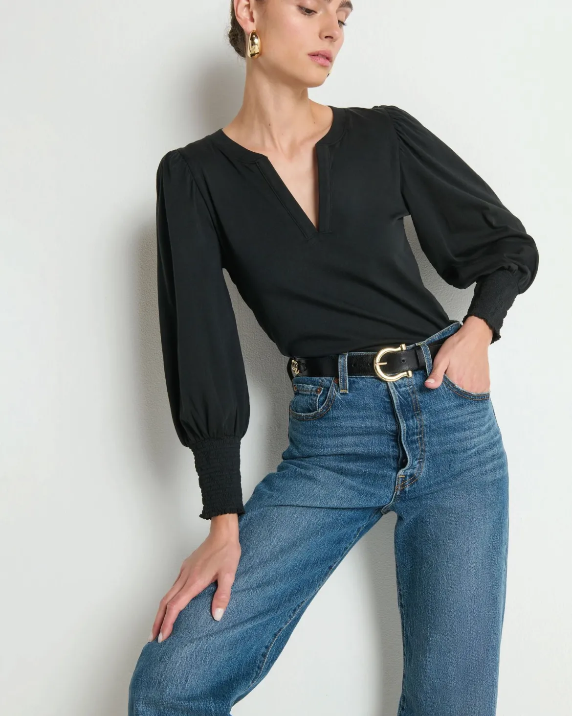 Flora Peasant Tee