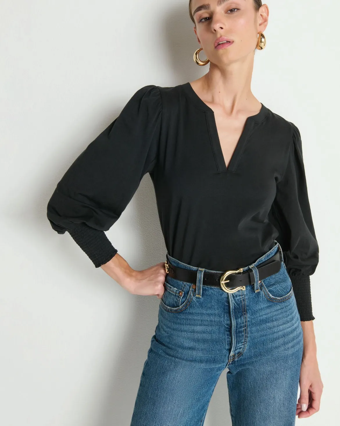 Flora Peasant Tee