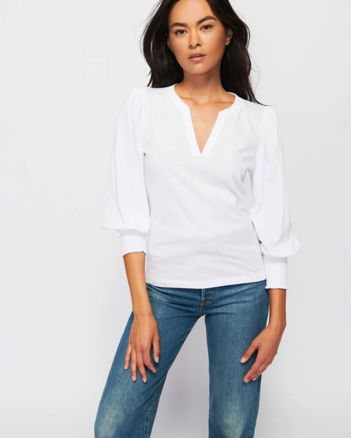 Flora Peasant Tee