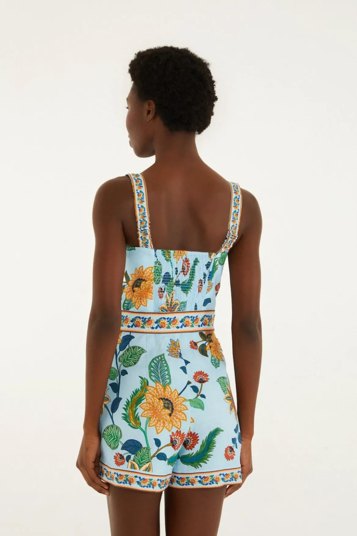 Floral Delhi Romper