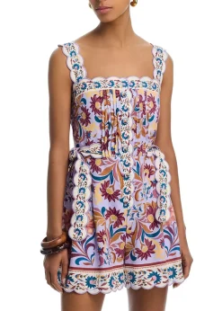 Flower Tiles Romper