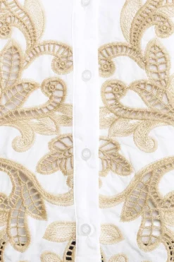 Francen Embroidered Top