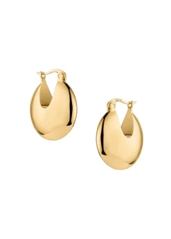 Good Fortune Hoop Earrings