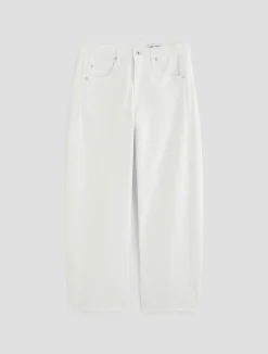 Hattie Barrel Leg Crop Jeans