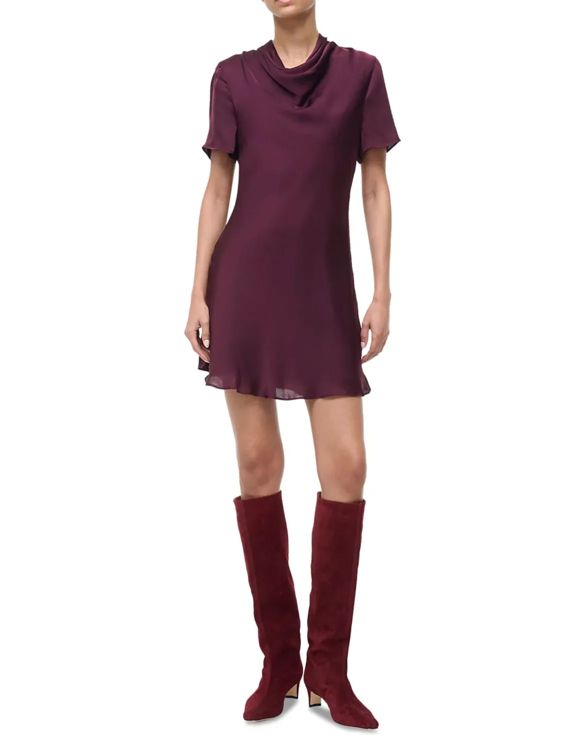 Iris Silk Dress