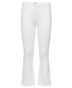 Kendra High Rise Crop Flare Jeans