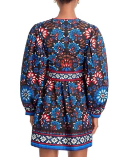 Latina Scarf Black Mini Dress