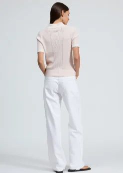 Laurie Tipped Short Sleeve Polo