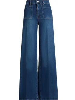 Le Slim Palazzo Modernist Pocket Jeans