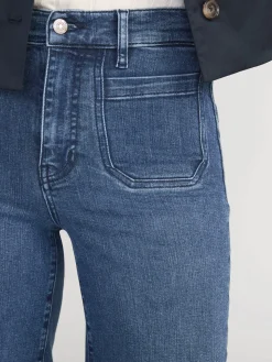 Le Slim Palazzo Modernist Pocket Jeans