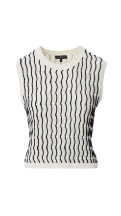 Leslie Stripe Vest