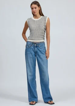 Leslie Stripe Vest