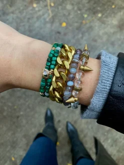 Luxe Botswana Agate Bracelet