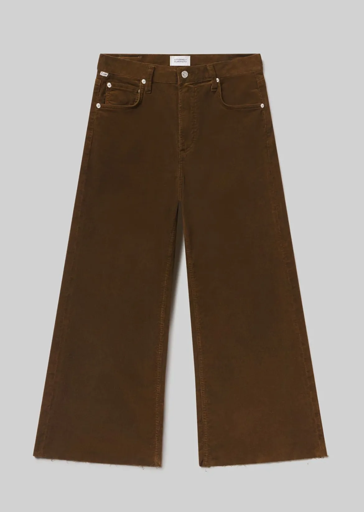 Lyra Wide Leg Crop Corduroy
