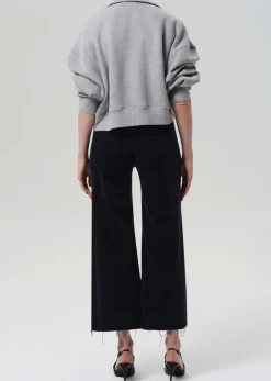 Lyra Wide Leg Crop Corduroy Jeans