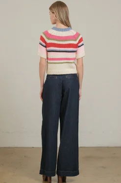 Maeve Short Sleeve Sweater