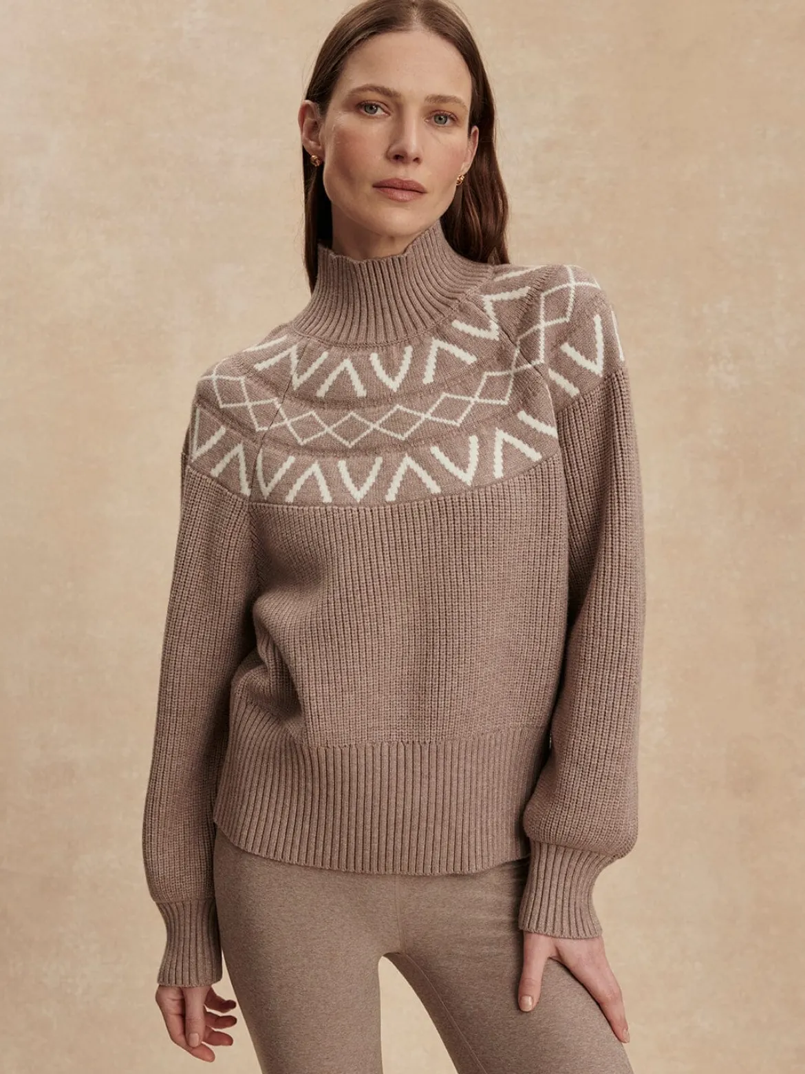 Marcie Fairisle Yoke Knit