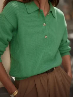 Marlie Polo Knit Sweater