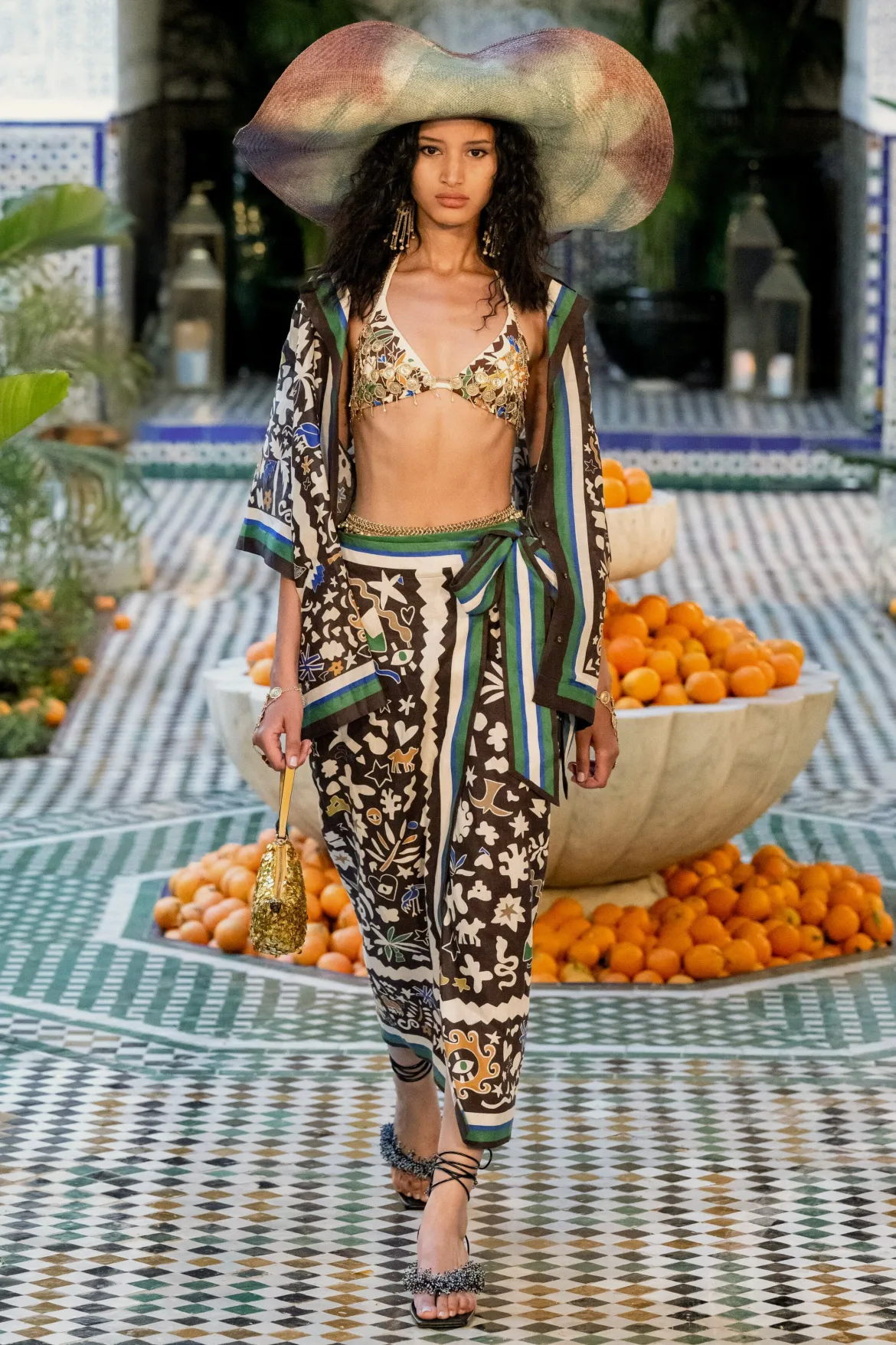 Maroc Wrap Skirt