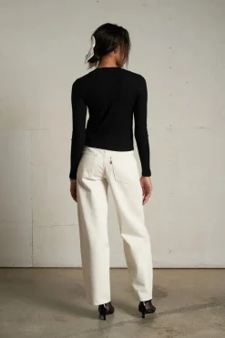 Maureen Rib Fitted Cardigan