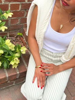 Pave Love Necklace
